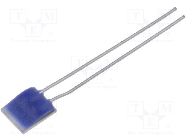 PT1000-550, temperatūras devējs, 1000R, 12.3x2.1x0.9mm, cl.B 0,3 %, 3850ppm/°C, -70...550°C