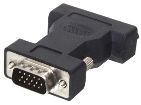 DVI ligzda uz VGA štekers, savienotājs