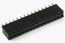 2.54mm uz PCB 2x20pin ligzda, H=8.5mm