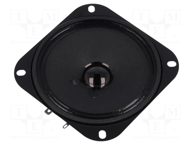 Skaļrunis 20W, 4R, 100...13000Hz, 90dB, 102x102x36mm
