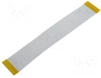 24pin, 152mm, solis 1.0mm, šleifs, F&F, MOLEX