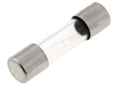 0.5A, T, 5x20mm, 250VAC, time-lag, stikls drošinātājs