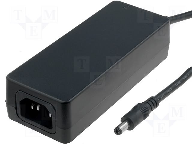 Barošanas bloks 220V=>5V, 6A, 5.5/2.1mm, 30W, bez barošanas vada, 170g.