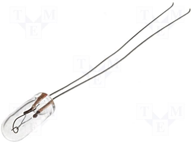 Spuldze 12V, 50mA, 3x7mm, balta