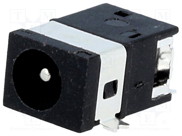 1.3*3.5mm, ligzda, SMD, on/off, 1A/12VDC, CLIFF