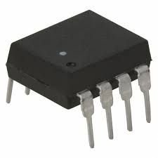 HCNW4503-000E Optrons, izeja fototranzistors, Uinsul:3.75kV, 19%@16mA, DIP8-300
