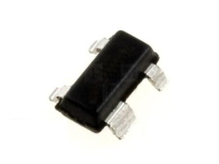 BAS40-07(47), SMD, 2xDiodes Schottky, 40V, 2x0.1A, 5ns, (---|>|---), (---|>|---), (Divas atsevišķas diodes), SOT143