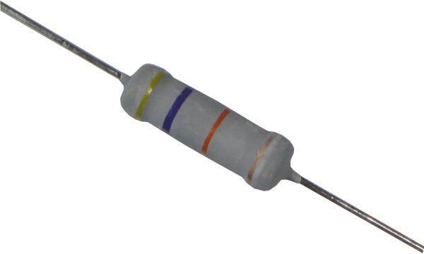 330K 3W, ±5%; Ø5.5x16mm, Rezistors, metal oxide