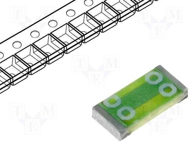 Drošinatajs SMD 1206 25A, 63V, fast