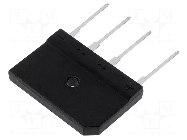 GBK50B Tiltiņš 100V, 50A, 22x19x3.5mm,  plakans, vertikāls