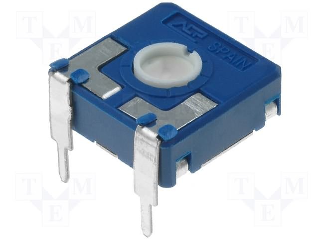5K Rezistors pieskaņotais horizontalā, 14x14x6mm, 250mW