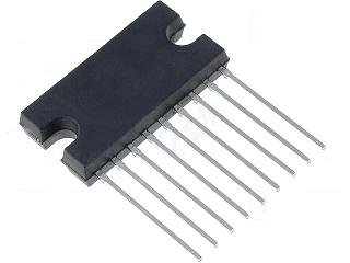 TDA4866 Mikroshēma Full bridge current driven vertical deflection booster, SIL9P