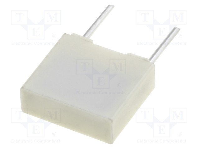 2.2nF/100VDC, 63VAC, ±10%, plēves, poliefirs kondensators, 5mm, 7.2x2.5x6.5mm, KEMET