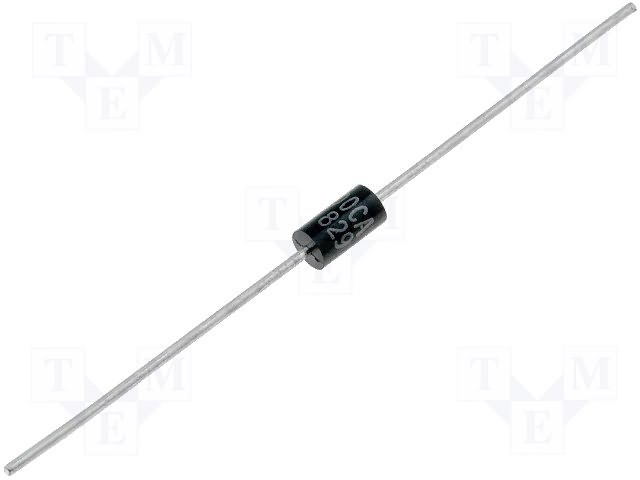 P6KE12CA Supresors, 12V, max600W, bidirectional types, DO-15