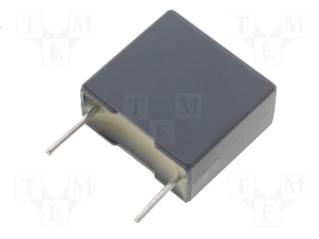 15nF 275VAC plēves kondensatori polipropilēna, ±20%, P10, 13x4x9mm, traucējumi X2
