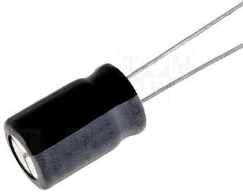 470/16V, 105C, Ø8x11.5mm, ±20%, Kondensators elektrolītisks, 2000h, SAMWHA, ar lokaniem izvadiem