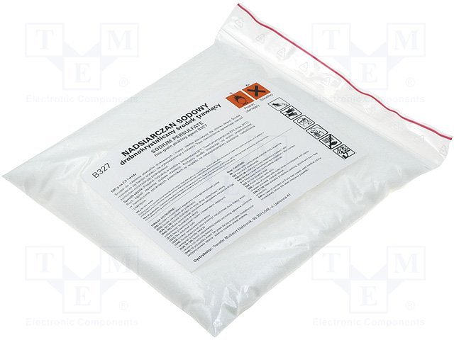 Dzelzs hlorida aizvietotajs (natrija persulfats Na2S2O8), kodināšanai iespiests plates, 500g