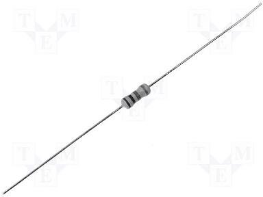 150R 1/4W, ±5%, Rezistors, carbon film, Ø2.3x6mm