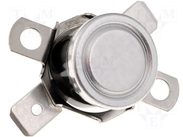 BT-F-050/H Termostats, 35C/50C, ±3°C, NO, 250V/10A, Ø16x12mm