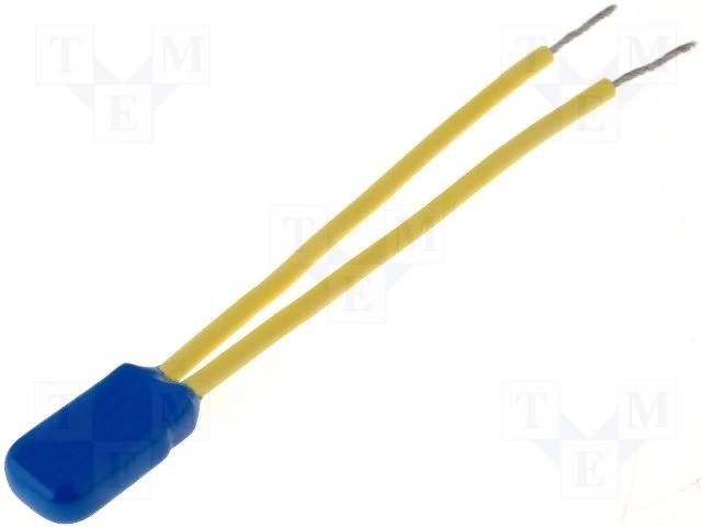 AM03-110 Termostats 110/95grad, NC, 250VAC/2.5A, 4.5x8.6x18mm