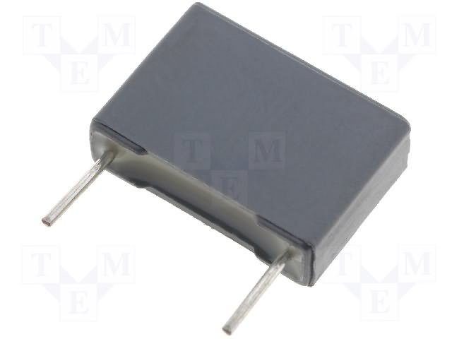 1mkF/400VDC, 200VAC, ±10%, plēves, poliefirs kondensators, 27.5mm, 32x9x17mm, KEMET