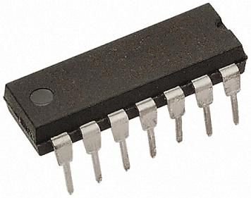 SN75189N Mikroshēma Driver, line-RS232, RS232, Outputs:4 => MC1489N, DIP14