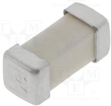 2.5A, 2410, Drošīnātājs lēns, 125VAC/125VDC, 6.1x2.6x2.6mm, SMD