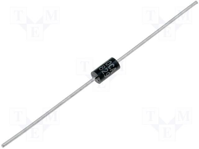 P6KE18A Supresors, 18V, max600W, unidirectional types, DO-15