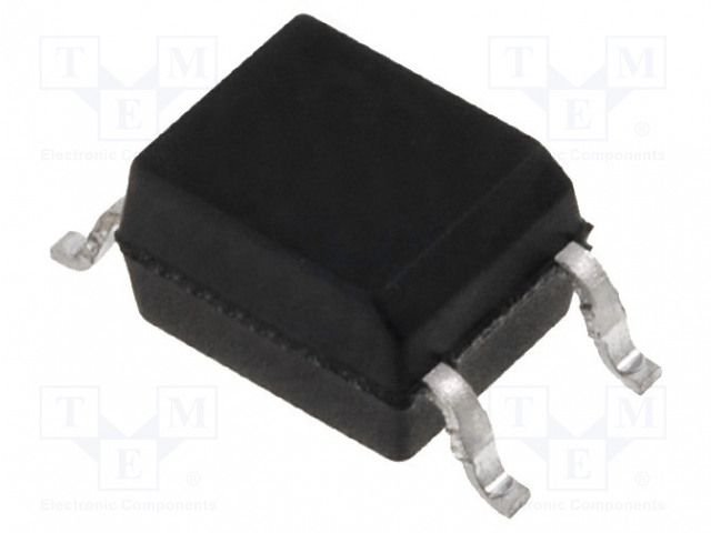 LTV356T SMD Optrons, izeja fototranzistors, Channels:1, 50-600%@5mA, Uinsul:3.75kV, Mini-flat 4pin