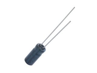 100/16V, 105C, Ø5x11mm, ±20%, Kondensators elektrolītisks, 2000h, Jamicon, ar lokanien izvadiem