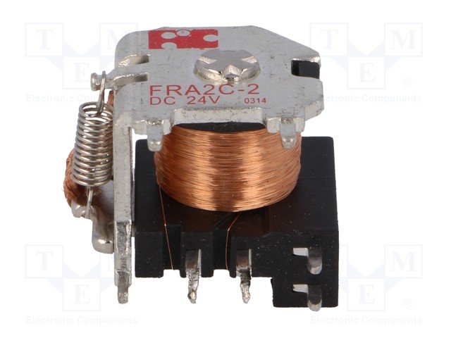 Relejs DC24V, SPDT, 30A/14VDC, 362Ω(66.3mA), bes korpusa, viens kontakts uz pārslēgšanu, 26x22x22.3mm, FORWARD INDUSTRIAL CO.
