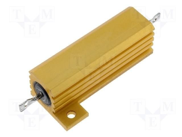 470R 50W, ±5%, Rezistors ar radiatoru, 49.1x29.7x14.8mm