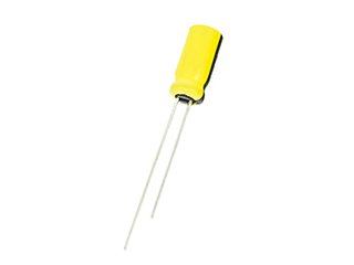 22/50V, 105C, Ø5x11mm, ±20%, Kondensators zemas induktivitātes, 6000h, SamYoung Electronics, ar lokaniem izvadiem