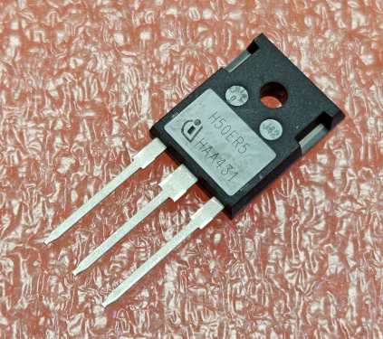 50N65R5(K50ER5) Tranzistors, reverse conducting IGBT (RC-IGBT)+d, 650V, 50A, 282W, TO-247