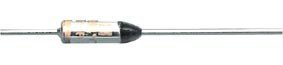 TZD-121, 121±2°C, 10A, 250V, Ø4.2x11.5mm, termodrošinātājs
