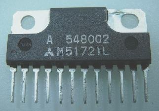 KA8310 Mikroshēma => M51721ATL, SIL15