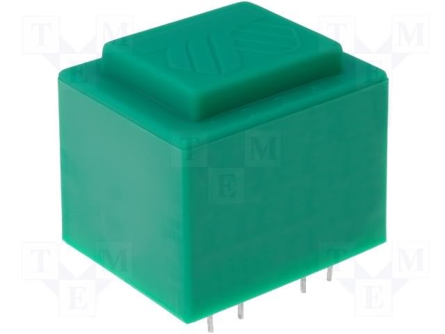 Transformators 220V=>18V, 111mA, 2VA, 28x33x24mm
