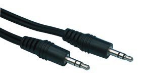 3.5mm štekers stereo/3.5mm štekers stereo vads, 5m