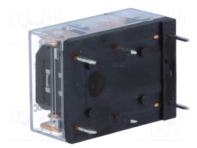 Relejs DC12V, SPST-NO+SPST-NC, 2x8A/250VAC, 2x8A/30VDC, 720R(16.6mA), divi kont. atsevišķi sasl./atvien., 20x15x10mm, OMRON