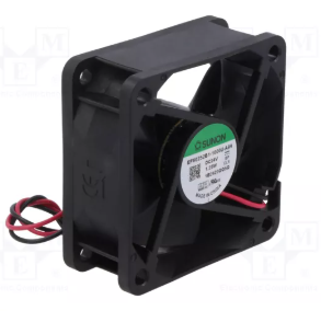 60x60x25mm, DC24V, ritgultnis, 39.93m3/h, 35.1db, 5200rpm, 1.08W, Ventilators