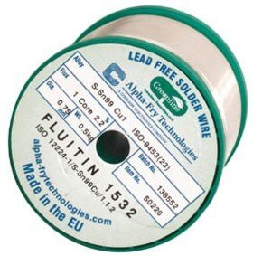 1.0mm, Sn99.3/Cu0.7, 100g, Lodalva bez svinsa satura, Flux: No Clean, F-SW32, 3%, 227°C