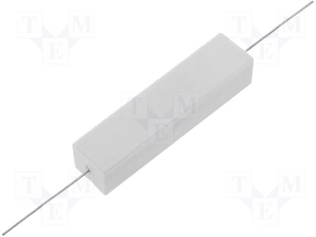10R 20W Rezistors, ±5%, 60x13x13mm
