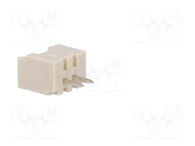 2pin, ligzda/papa, šasijai, solis=1.25mm, taisns, THT, 125V/1A, Micro serija