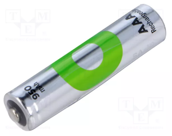 Akumulatori AAA, GP(ReCyko+), bez izvadiem, Ni-MH, 950mAh, Ø10.5x44.5mm, 1.2V, 12.9gr.