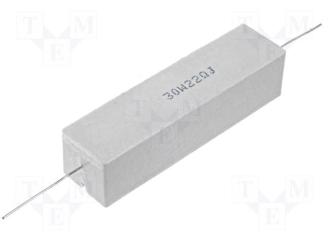 0R22 30W Rezistors, ±5%, 19x17x75mm