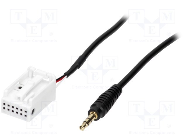 Adapters AUX=>3.5mm štekers, Audi