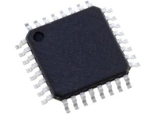 ATMEGA168PA-AU SMD Mikroshēma AVR microcontroller, Flash:16kx8bit, EEPROM:512B, SRAM:1024B, TQFP32