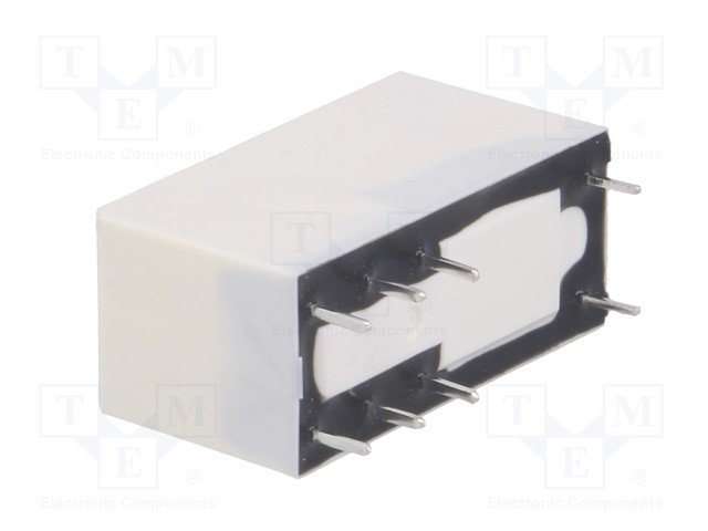 Relejs DC48V, DPDT, 16A/250VAC, 16A/24VDC, 5700Ω(4.2mA), IP67, viens kontakts uz pārslēgšanu, 29x12.7x15.7mm, RELPOL