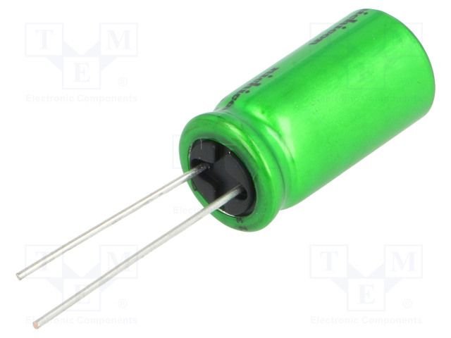 47/25V, 85C, Ø10x12.5mm, ±20%, 1000h, kondensators elektrolitiskais nepolārais II, NICHICON, MUSE acoustic