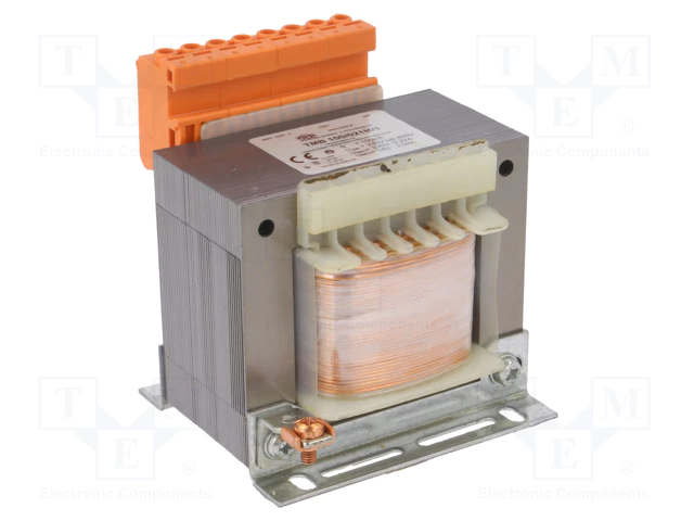 Transformators 400VAC/230VAC=>230VAC, 100VA, 84x74x60mm